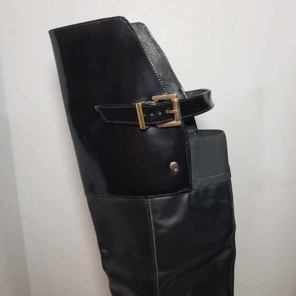 TOPSHOP Dreamer Over the Knee Boots Size 5 1/2 - Picture 4 of 14